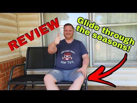 Best Affordable Porch Swing: Outsunny 2-Person Outdoor Glider Bench Review