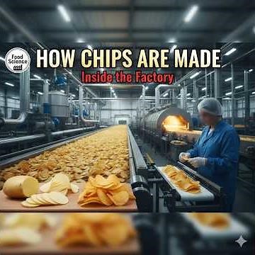 How Potato Chips Are Made in Factory | Real Food Manufacturing Process Explained