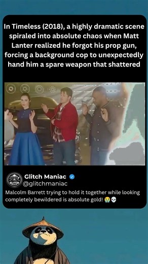 When Background Extras Ruin The Entire Scene... #timeless #moviefacts #shorts