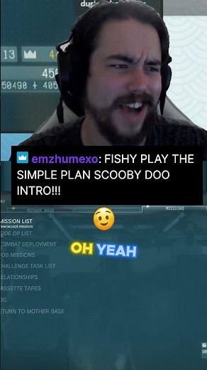 Singing the Scooby Doo Intro!