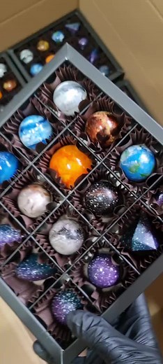 Solar System Chocolate Box: A Handmade Delight