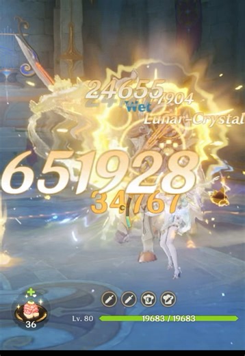 Dude I was just spamming keys idk she would do so much dmg 😭😭😭 . . . #genshinimpact33 #genshin #fyp #foryou #zibai