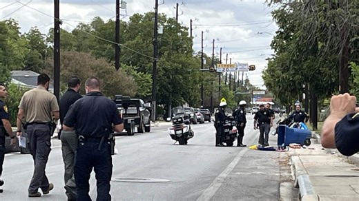 Officer on motorcycle escorting funeral injured after driver interrupts funeral procession