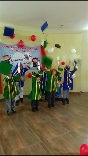 convocation ceremony UKG class in ramgarhia school🥰#shortvideos #ludhianavlog