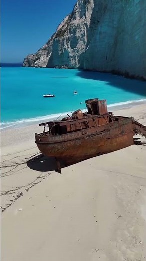 🇬🇷 Navagio Beach: Greece's Most Stunning Hidden Paradise! 😍
