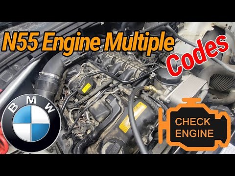 09+ Bmw 3.0L N55 Engine Multiple Codes P054B P052B P0306 P0128 P112fF #diy #mechanic #automotive