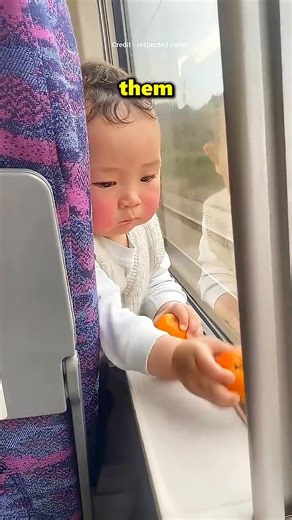3.3K views · 17 reactions | This boy Did the cutest orange Trick on the train | Viral Vibe | Facebook
