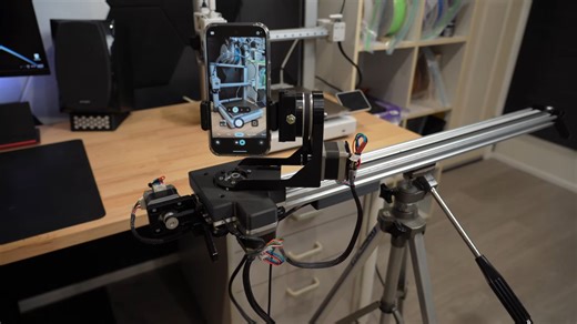 Three-Axis Camera Slider From 3D Printer Parts