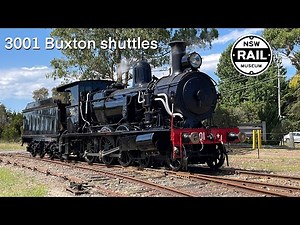 3001 Buxton shuttles - Newly restored steam locomotive!