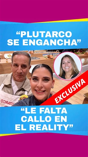 Gaby Rivero rompe el silencio sobre el pleito entre Plutarco Haza y la chef Zahie, ya que por su parte el actor es muy "discutón", mientras a la chef no le gusta que le diga sus cosas. Crédito: Johany Sánchez | TVNotas