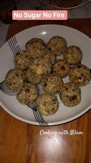 Ultimate No Sugar No Fire Coconut Laddu | Healthy Sweet Recipe #easrecipe #shorts #cookingwithnilam
