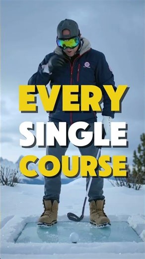 What if there was a golf course in Antarctica? #golf