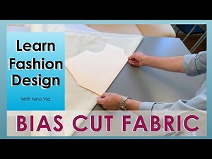 Cutting Fabric On The BIAS ~ What Does Bias Cut Mean In Fabric ~ Why Do You Cut Fabric On The Bias