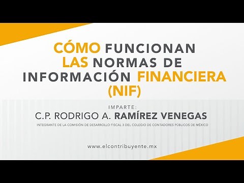 Cómo funcionan las Normas de Información Financiera (NIF)