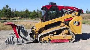 CAT 299D Skid Steer Guard
