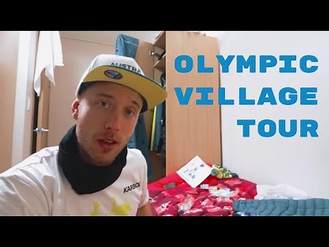 See Inside the Olympic Village | Olympic Vlog