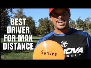 Farthest Flying Disc Golf Distance Driver