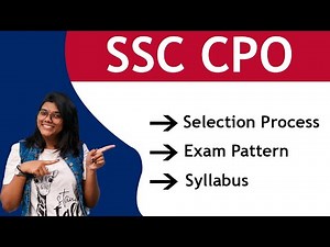 SSC CPO Syllabus and Exam Pattern 2022 (Paper 1, Paper 2) | Selection Process