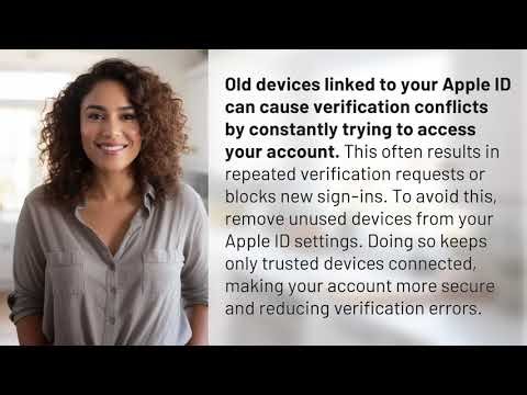 How Can Old Devices Cause Apple ID Verification Conflicts?