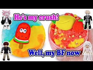 Relaxing Slime Storytime Roblox | My enemy flirted with my crush after I rejected her
