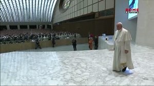26K views · 1.8K reactions | Pope Francis continues having problems with his sciatica, and was walking more slowly than usual on Wednesday. In his General Audience, he spoke about St. Joseph's tenderness, which is reflected in Jesus' parables about fathers. That tenderness, the Pope says, is an essential characteristic of God, who always treats people with mercy. | ROME REPORTS | Facebook