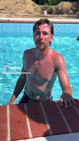 Pool installers finest 💦 #fypシ #trending #splashsummervibe