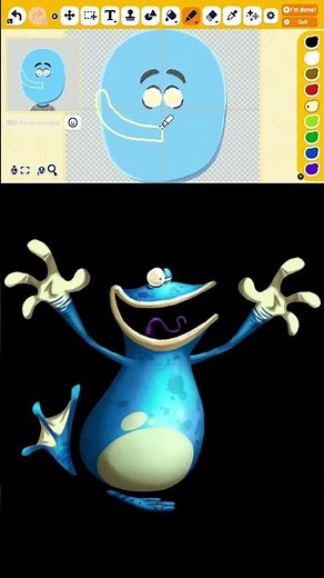 How to make Globox from Rayman #globox #rayman