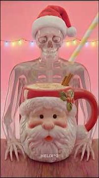 How Much Eggnog Can You Drink? #christmas #3d #interesting