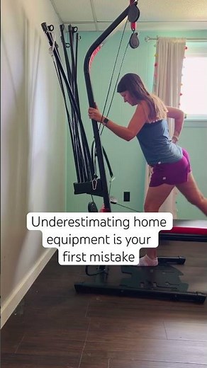 Don’t underestimate the bowflex 😆 #homeworkouts #momworkout #workoutathome