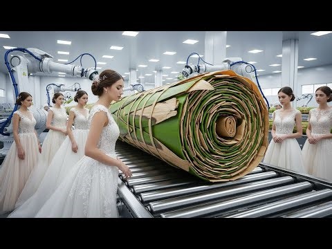 Inside the World's Largest High Tech Banana Stem Factory | From Waste to Wonder