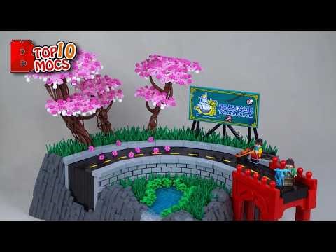 Brick-bending on ANOTHER LEVEL! | TOP 10 MOCs of the Week