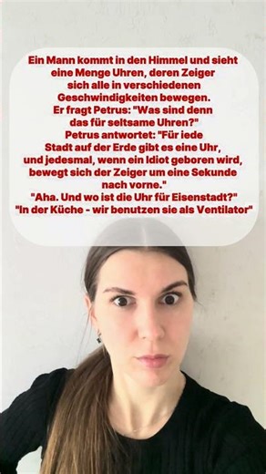 Ein Mann kommt in den Himmel und sieht #shorts