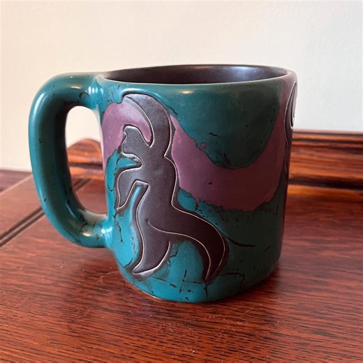 Mara of Mexico 'dancing Woman' Mug, Vintage, Large Capacity Mug - Etsy
