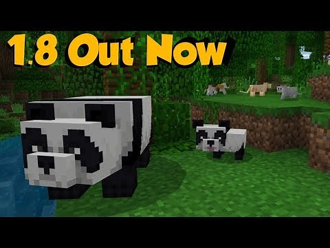 Minecraft 1.8 Out NOW - ALL Features Explored & Explained