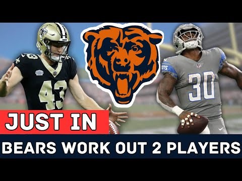 🚨JUST IN: Bears Work Out 2 Veterans Ahead of Week 7 vs. Saints + Not So Great Injury Report