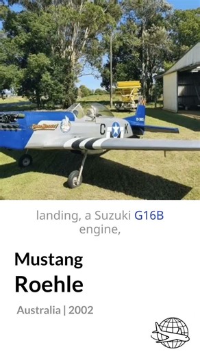 2002 Roehle Mustang for Sale! Single-Seat Tailwheel Fun ✈️