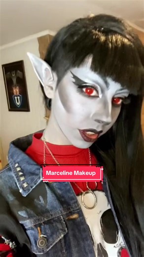 Marceline Cosplay Makeup Tutorial