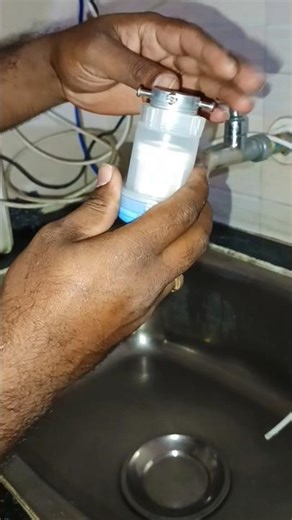 washing machine tap filter install