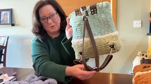 Cozy Chunky Knit Backpack - Etsy