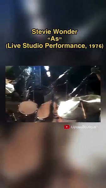 Stevie Wonder – “As” (Live Studio Performance, 1976)