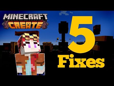 5 Easy Fixes for Your Broken Contraptions - Minecraft Create Mod (1.20.1)
