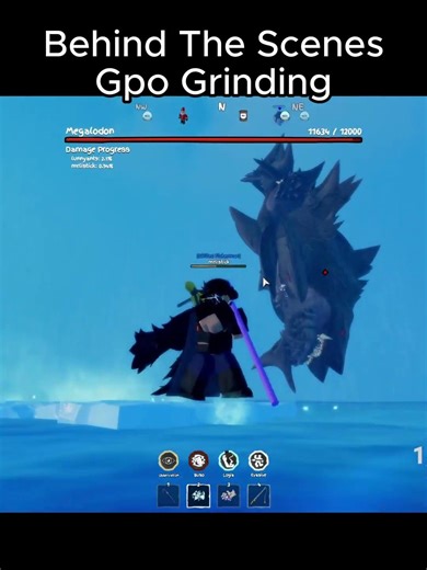 Megalodon Madness!! [Grand Piece Online]