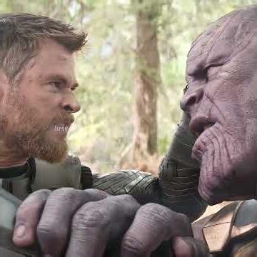 Why isn't Thor afraid of Thanos? #foryou #marvel#thor #thanos