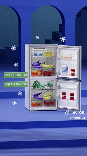 Midea 50/50 Flex™ Convertible Freezer Options