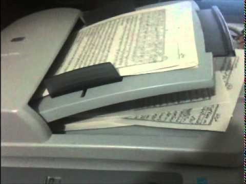 hp Scanjet 5590 fast mode.wmv