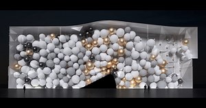 Club Chroma projection mapping- Monument