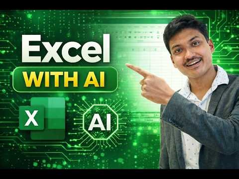 Excel + AI = Magic! 🔥 Automate Your Work Instantly