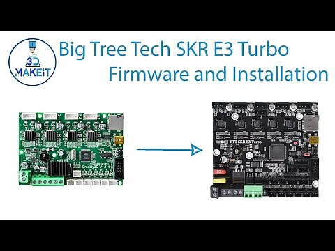 Big Tree Tech SKR E3 Turbo with Marlin Firmware and Installation