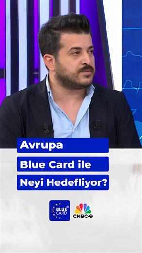 Avrupa,Blue Card ile Neyi Amaçlıyor? Uz. Mehmet Özer katıldığı Cnbc-e programı 7. bölümde tüm detayları anlattı. Videonun uzun halini izlemek için: https://www.youtube.com/bluecardtr adresini ziyaret edebilirsiniz. #bluecard #profesyonelvizyon | Blue Card