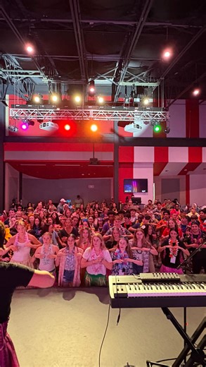 D.C. Hula Girls | Cultural Dance School on Instagram: "Yesterday we taught 200 middle and high school kids some basic hula steps and vocabulary. They did great! Yes we are available for private and public dance lessons. Hire us for your next event!! www.dchulagirls.com . . . #dchulagirls #hawaiianhula #stage #show #hula #dancelesson #hula101 #youthgroup #churchevent"